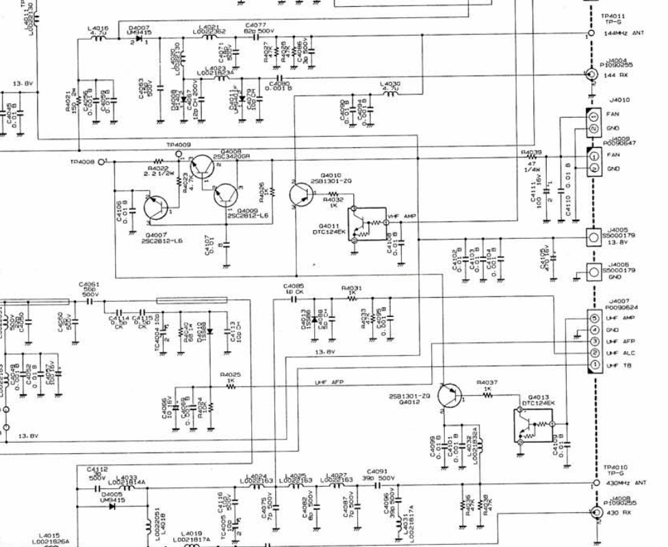 YAESU FT847 : Absence de l'alimentation fantôme pour préamplificateur d'antenne en VHF Panne-alim-preamp-vhf