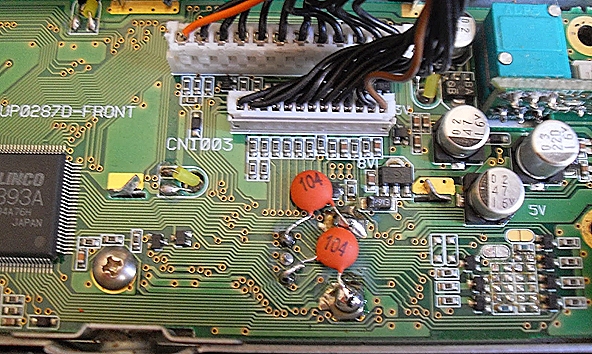 Variation incohérente VFO ou bouton : Cas de l' ALINCO DX70 Alinco-dx70