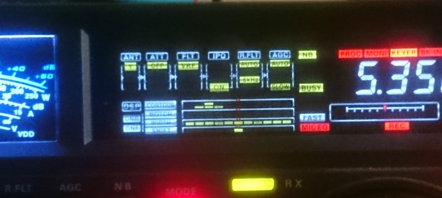 Yaesu FT2000 / FT950 / FTdx5000 : Dégradation de l'affichage Degradation-affichage-ft2000-3