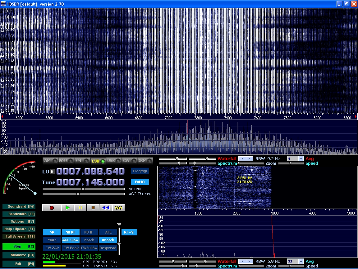 Dongle RTL-SDR : Intermodulations - Résistance aux signaux forts Intermod-vue-large