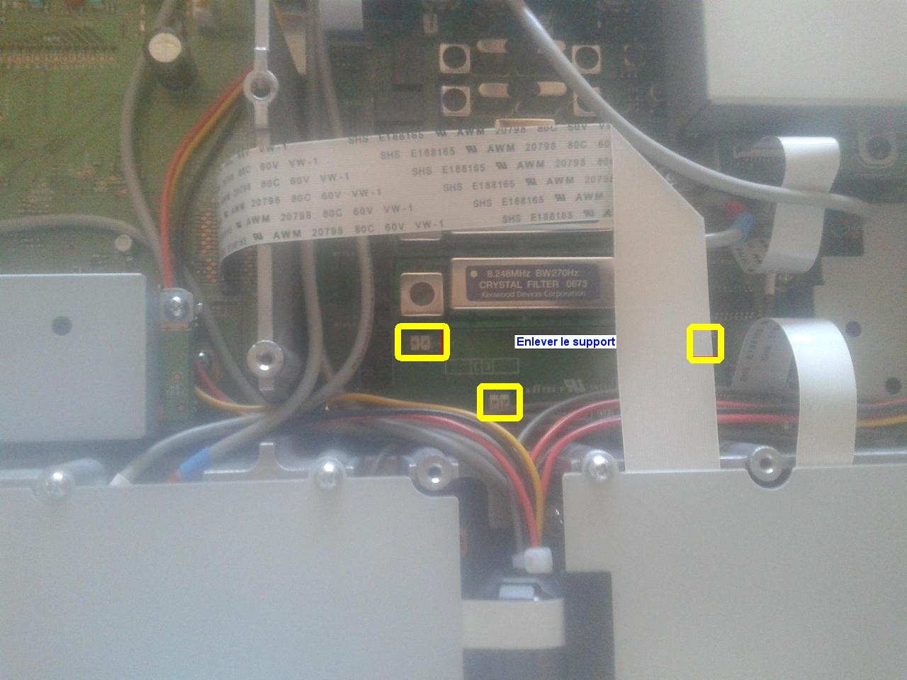 TS990 Kenwood : Disposer d'une sélectivité digne de ce nom - Filtre optionnel de IK8TNG Montage-04