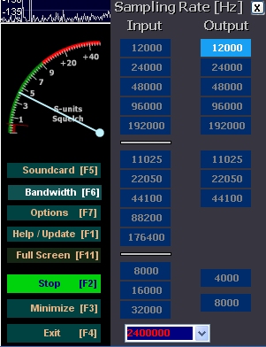 Configuration clé RTL SDR : Driver et logiciels Hdsdr02