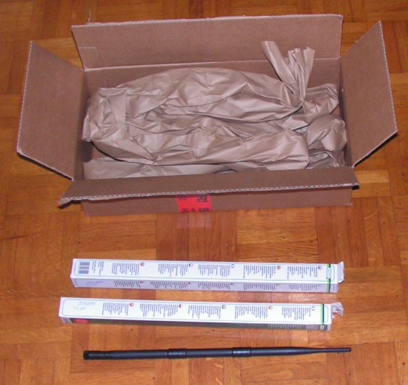 Antenne WiFi 9 dBi à prix intéressant : Digitus DN-70105 Colis